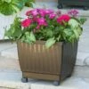 Self-Watering Rolling Planters, 15" -Plants And Accessories Shop 34 505 d