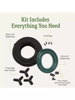 Garden Row Snip-n-Drip Soaker System 9 Garden Row Snip-n-Drip Soaker System -Plants And Accessories Shop 8587042 inclusion