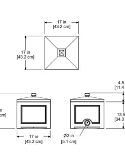 Fairfield Garden Hose Storage Bin -Plants And Accessories Shop 8587080 03V tif