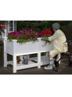 Cambridge Elevated Planter With Extension -Plants And Accessories Shop 8588171 02v