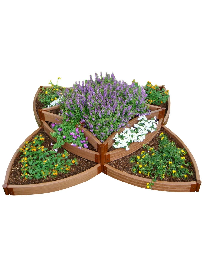 Classic Sienna Versailles Sunburst Raised Garden Bed With 2" Boards 6 Classic Sienna Versailles Sunburst Raised Garden Bed With 2" Boards - Image 4