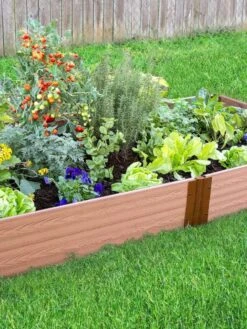 Composite Raised Bed With 1" Boards, 11" 26 Composite Raised Bed With 1" Boards, 11" -Plants And Accessories Shop 8588257 02V tif
