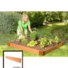Classic Sienna Composite Raised Bed, 5-1/2" High With 2" Boards -Plants And Accessories Shop 8588270 01v