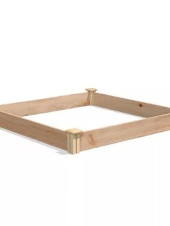 Cedar Raised Garden Bed, 4' X 4' X 6" -Plants And Accessories Shop 8591724 04V tif