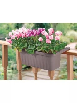 Adjustable Self-Watering Railing Planter, 24" -Plants And Accessories Shop 8592173 02V 3 4