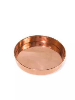 Small Round Copper Plant Tray, 10" -Plants And Accessories Shop 8593529 1175 tif