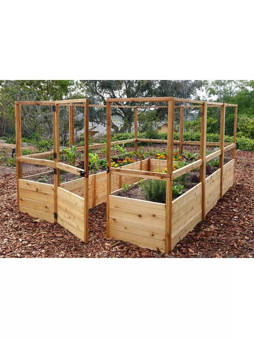 Garden In A Box With Deer Fence, 8' X 12' 3 Garden In A Box With Deer Fence, 8' X 12' - Image 2
