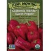 California Wonder Sweet Pepper Organic Seeds 2 California Wonder Sweet Pepper Organic Seeds -Plants And Accessories Shop 8594084 9244 tif
