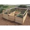 Garden In A Box Cedar Raised Bed, 8' X 8' 1 Garden In A Box Cedar Raised Bed, 8' X 8' -Plants And Accessories Shop 8595775 03V raised cedar garden bed 8 x 8