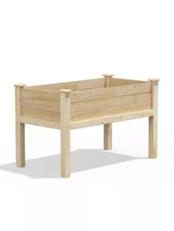 Elevated Cedar Garden Bed, 2' X 4' X 31" -Plants And Accessories Shop 8596147 05V