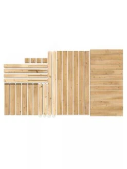 Elevated Cedar Garden Bed, 2' X 4' X 31" -Plants And Accessories Shop 8596147 07V 3 4