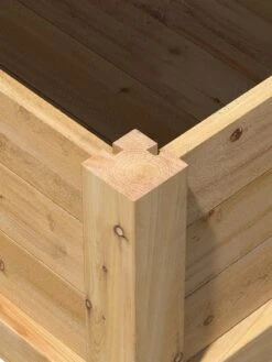 Elevated Cedar Garden Bed, 2' X 4' X 31" -Plants And Accessories Shop 8596147 08V tif