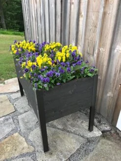 Eco-Stained Elevated Planter Box, 2'x4' -Plants And Accessories Shop 8596759 01CUST 1