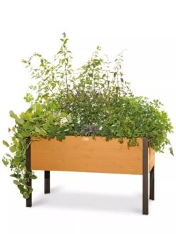 Eco-Stained Elevated Planter Box, 2'x4' -Plants And Accessories Shop 8596759 101 tif