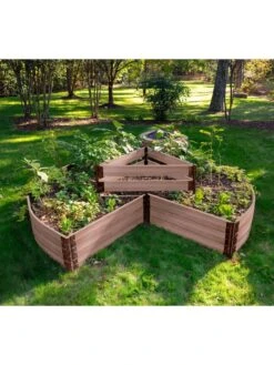 Classic Sienna Circle Keyhole Garden With 2" Boards 8 Classic Sienna Circle Keyhole Garden With 2" Boards -Plants And Accessories Shop 8599402 01v