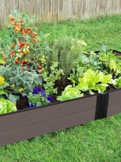 Composite Raised Bed With 1" Boards, 11" 22 Composite Raised Bed With 1" Boards, 11" -Plants And Accessories Shop 8599454 01V tif