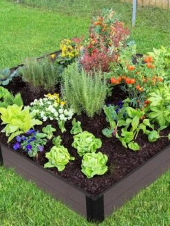 Composite Raised Bed With 1" Boards, 11" 31 Composite Raised Bed With 1" Boards, 11" -Plants And Accessories Shop 8599458 01V tif