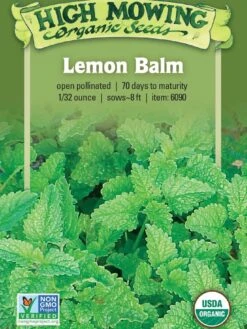 Lemon Balm Organic Seeds -Plants And Accessories Shop 8599880 02V tif