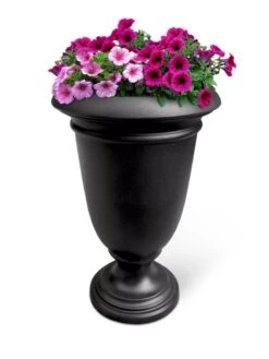 Ellington Self-Watering Urn Planter, 24" 13 Ellington Self-Watering Urn Planter, 24" -Plants And Accessories Shop 8600110 04V tif