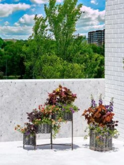 Galvanized Grow Bag Planter 12" -Plants And Accessories Shop 8609180 0344 tif