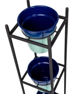 Steel Vertical Plant Stand With Metal Pots -Plants And Accessories Shop 8609183 4966 tif