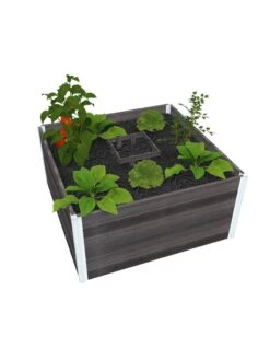 Vita Urbana Keyhole Garden, 4’x4’x22” 6 Vita Urbana Keyhole Garden, 4’x4’x22” -Plants And Accessories Shop 8609384 04v