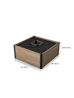 Vita Mezza Keyhole Garden, 4’x4’ 7 Vita Mezza Keyhole Garden, 4’x4’ -Plants And Accessories Shop 8609393 03v