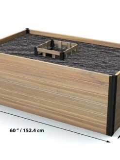 Vita Mezza Keyhole Garden 3’x5’ -Plants And Accessories Shop 8609394 02V jpg