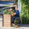 Wheelchair Accessible Elevated Garden Bed -Plants And Accessories Shop 8609874 0375 tif