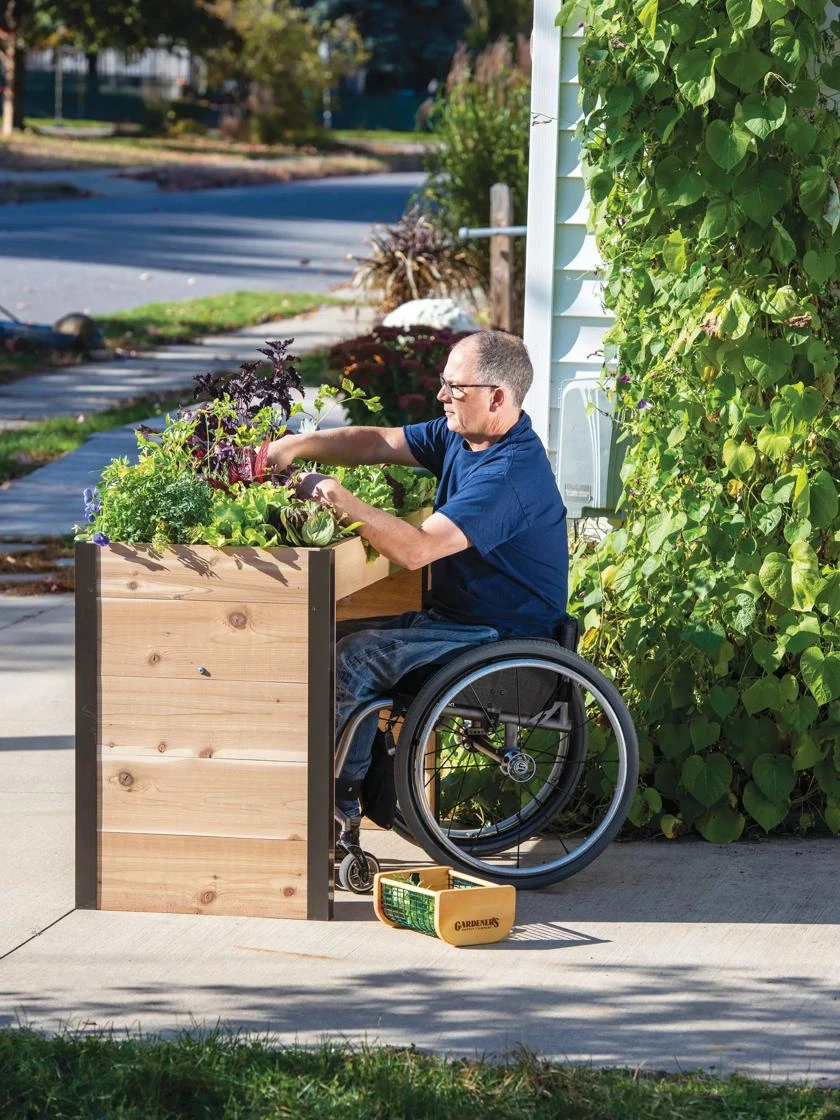 Wheelchair Accessible Elevated Garden Bed 3 Wheelchair Accessible Elevated Garden Bed