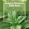 Rutgers Obsession Basil Organic Seeds 1 Rutgers Obsession Basil Organic Seeds -Plants And Accessories Shop 8610289 01v rutgers obsession basil organic seeds
