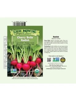 Cherry Belle Radish Organic Seeds -Plants And Accessories Shop 8610352 01v