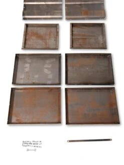 Corten Steel Modular Raised Bed, 2'x4' 12 Corten Steel Modular Raised Bed, 2'x4' -Plants And Accessories Shop 8610702 5140 tif