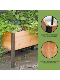 Elevated Planter Box, 2' X 4' -Plants And Accessories Shop 8610894 3