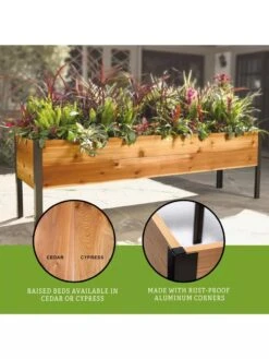 Elevated Planter Box, 2' X 8' -Plants And Accessories Shop 8610895 3