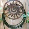 Rustic Sun Wall-Mount Garden Hose Hanger -Plants And Accessories Shop 8611025 9611 tif