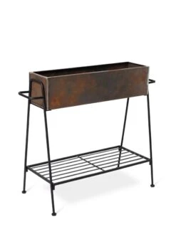 Rectangular Corten Planter And Stand -Plants And Accessories Shop 8611028 1245 tif