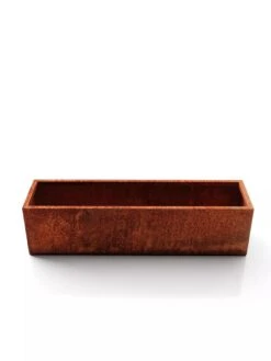 Veradek Metallic Series Corten Steel Window Box Planter, 36" -Plants And Accessories Shop 8611609 06V tif
