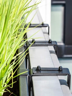 Veradek Metallic Series Railing Planters -Plants And Accessories Shop 8611610 01v