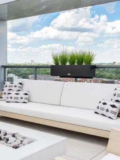 Veradek Metallic Series Railing Planters -Plants And Accessories Shop 8611610 06v