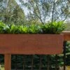 Veradek Metallic Series Corten Steel Railing Planters 1 Veradek Metallic Series Corten Steel Railing Planters -Plants And Accessories Shop 8611614 02v veradek metallic series corten steel railing planter