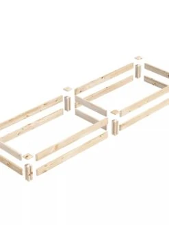 Pine Raised Garden Bed, 2' X 8' 14 Pine Raised Garden Bed, 2' X 8' -Plants And Accessories Shop 8612243 01V jpg