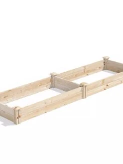 Pine Raised Garden Bed, 2' X 8' 13 Pine Raised Garden Bed, 2' X 8' -Plants And Accessories Shop 8612243 03V jpg