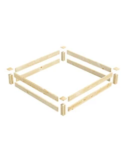 Pine Raised Garden Beds, 4'x4' 13 Pine Raised Garden Beds, 4'x4' -Plants And Accessories Shop 8612249 01v