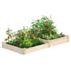2-Tier Pine Raised Garden Bed, 4'x8' 2 2-Tier Pine Raised Garden Bed, 4'x8' -Plants And Accessories Shop 8612253 02v 2 tier pine raised garden bed 4x8 feet