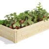 Pine Raised Garden Bed, 2'x4'x10.5" High -Plants And Accessories Shop 8612256 02V jpg