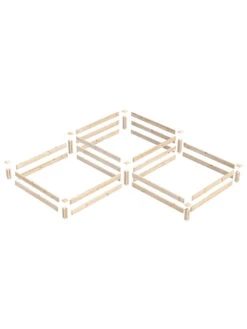 2-Tier Pine Raised Garden Bed, 4'x12' -Plants And Accessories Shop 8612257 01v