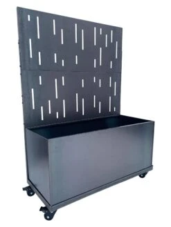 Nice Corten Trough Planters With Privacy Screen -Plants And Accessories Shop 8612382 01V png