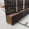 Nice Corten Trough Planters With Privacy Screen -Plants And Accessories Shop 8612382 02V jpg