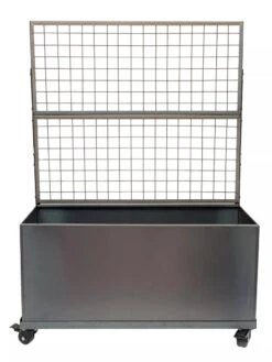 Nice Corten Trough Planters With Trellis -Plants And Accessories Shop 8612395 01V jpg